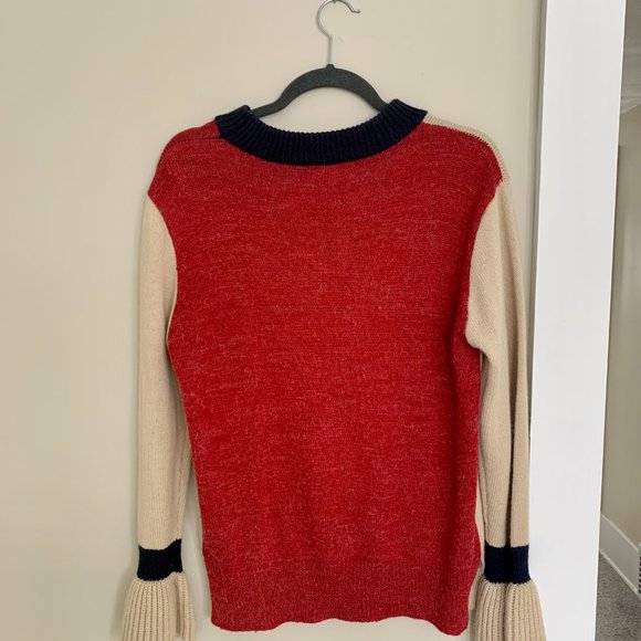 Color Block Polagram Sweater - Picture 2 of 2